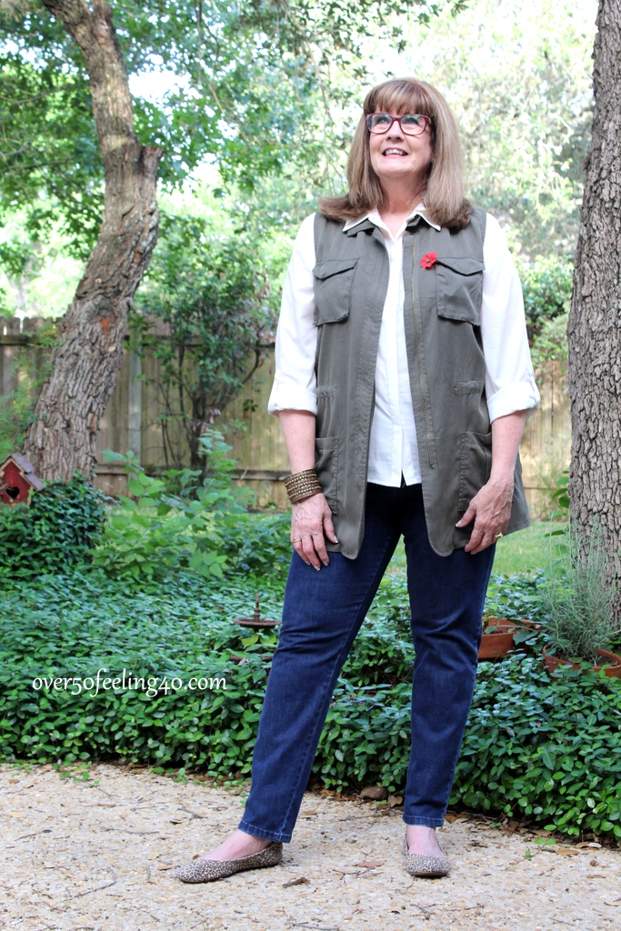 Fashion Over 50: How I Wear A Summer Vest