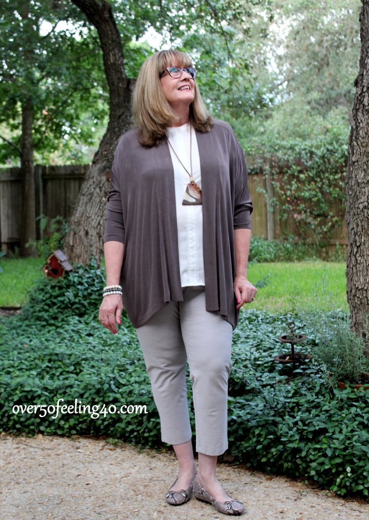 Fashion Over 50: Neutrals Which Carry Forward