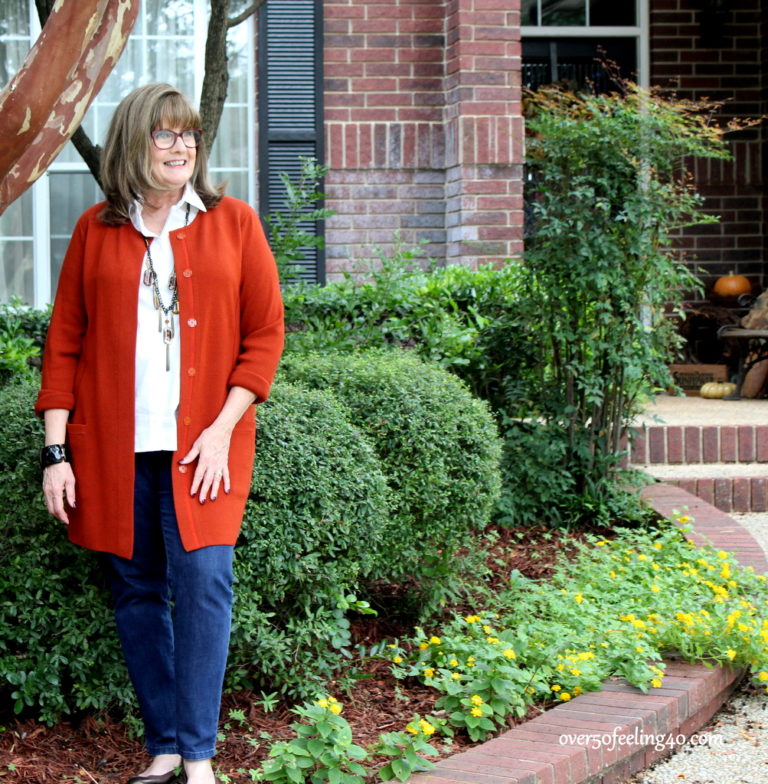 Fashion Over 50: Long Cardigans for Early Fall