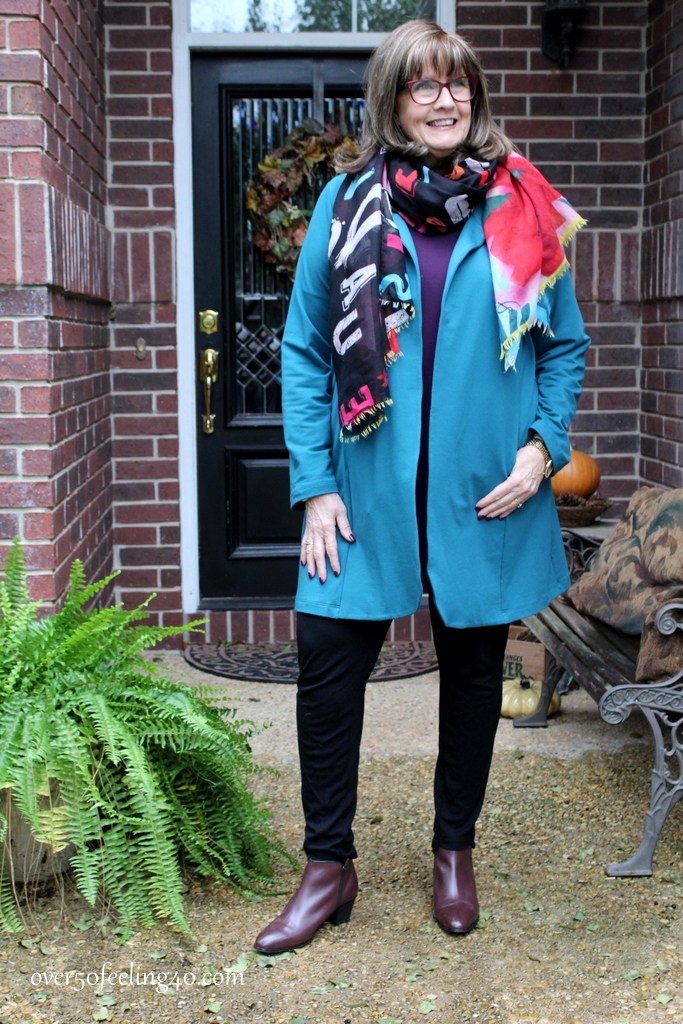 How to Style Trend Peacock Colors from Fall 2018