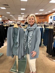 Pamela Lutrell at )ver 50 Feeling 40 spends an afternoon at Dillards in The Shops of La Cantera