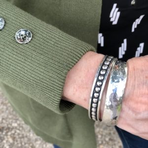 Over 50 Feeling 40 wears James Avery Silver Bracelets