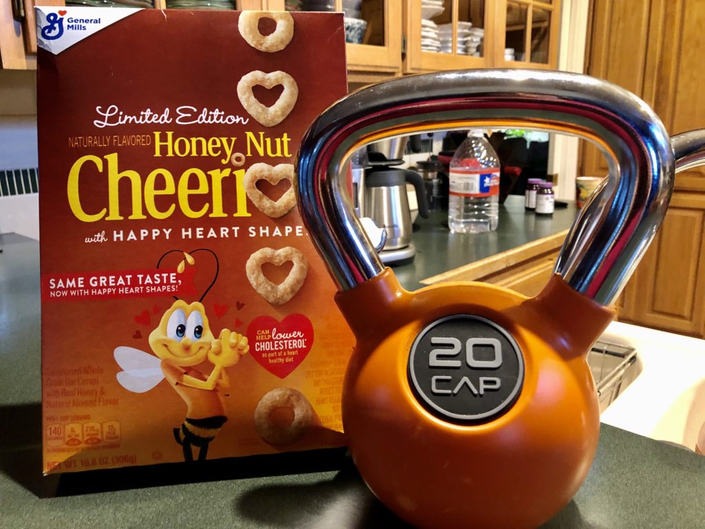 Pamela Lutrell chooses Cheerios for healthy llifestyle