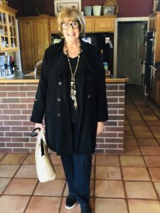 Pamela Lutrell in fashion over 50