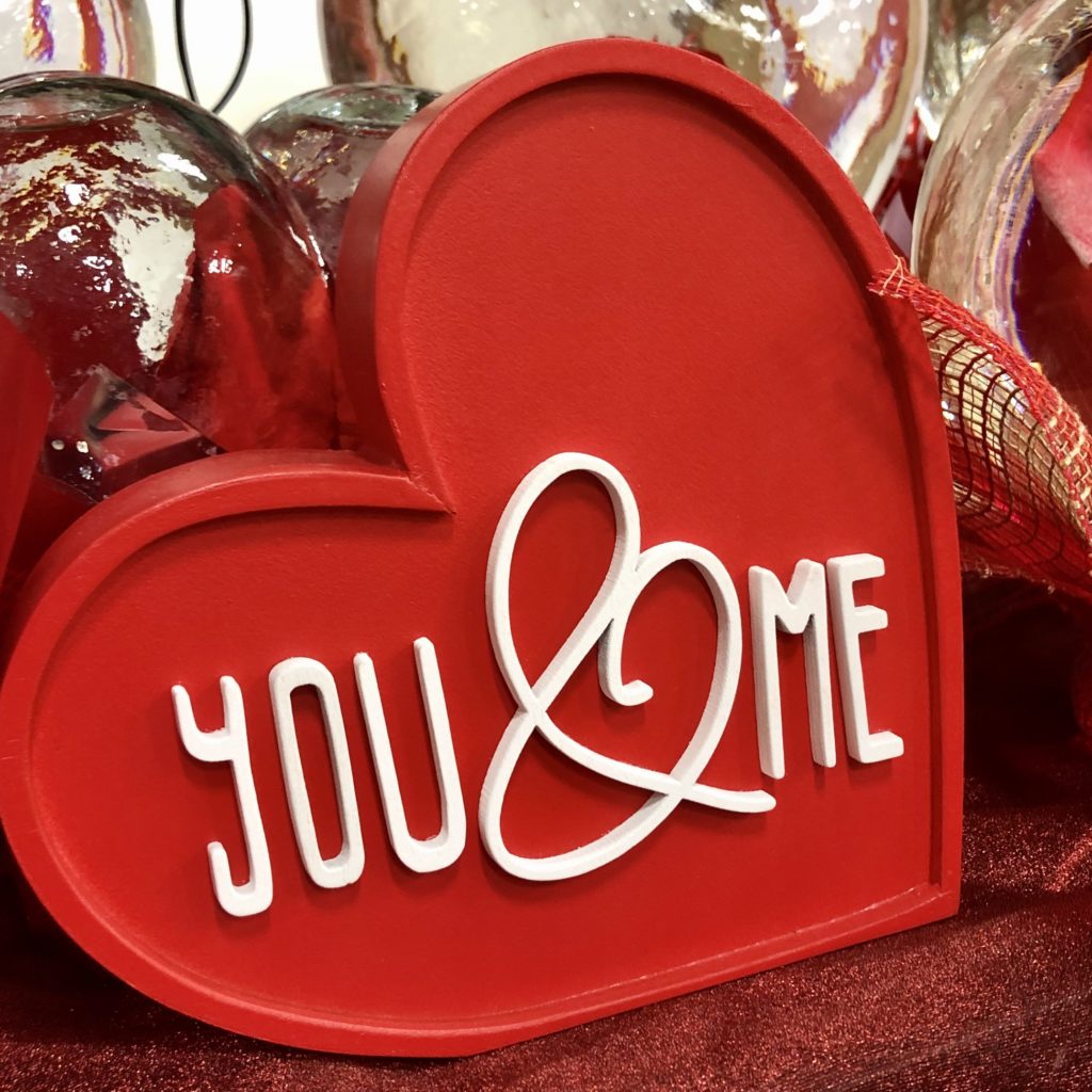 Home Decor for Valentine's at HEB
