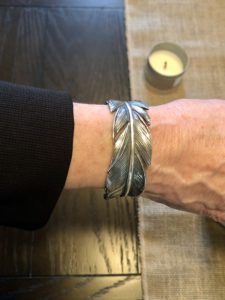 James Avery feather cuff