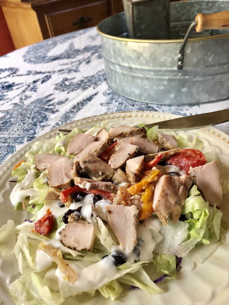 Grilled Chicken Salad Marinade Recipe on Over 50 Feeling 40