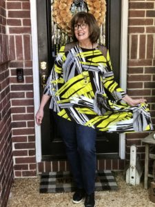 IC Collection Tunic from Dillards on Over 50 Feeling 40