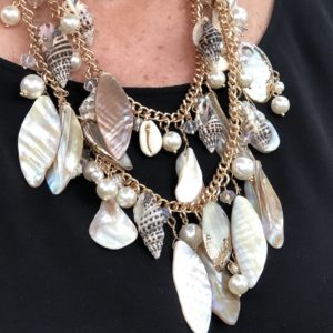 Shell Necklace from Soft Surroundings on Over 50 Feeling 40
