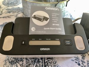 Omron Complete takes EKG on Over 50 Feeling 40