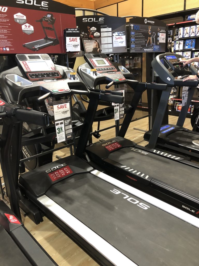 Shopping treadmills on over 50 feeling 40