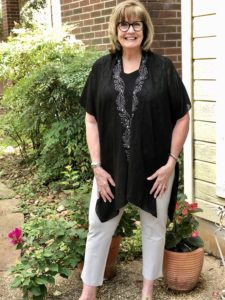 Casual Chic at home style on over 50 feeling 40