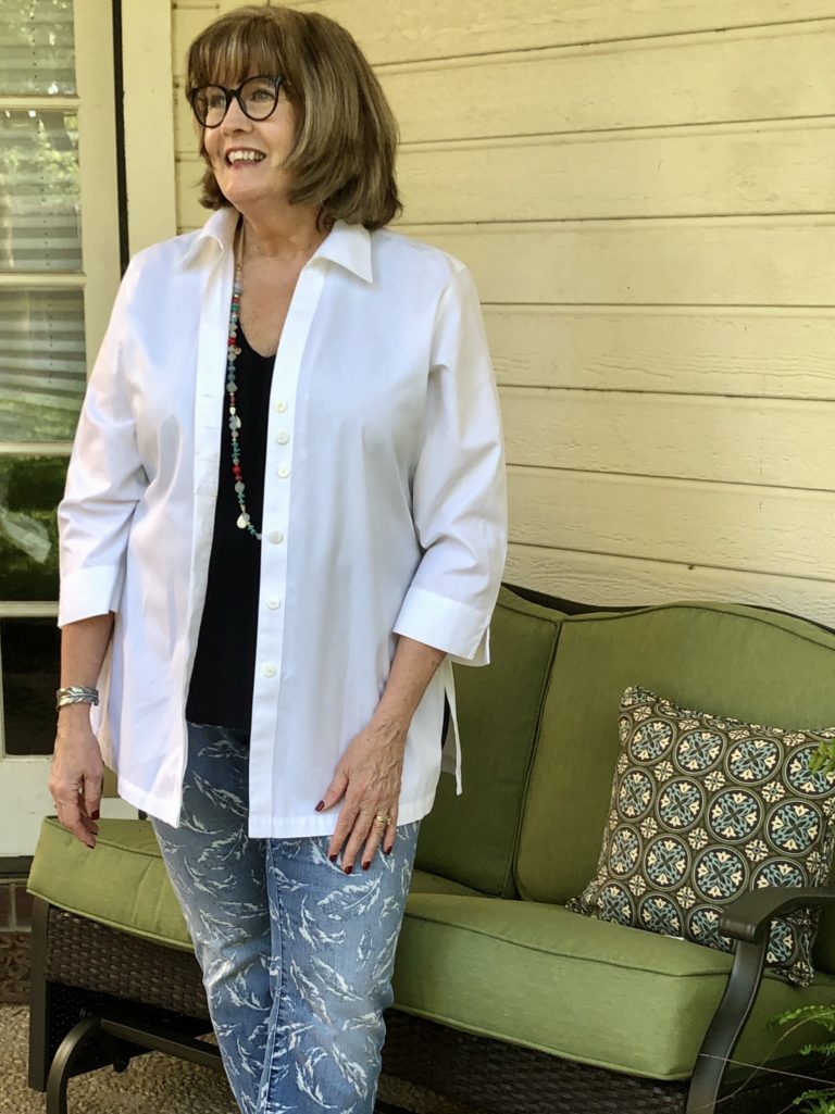 Fashion over 50: How I style a white topper