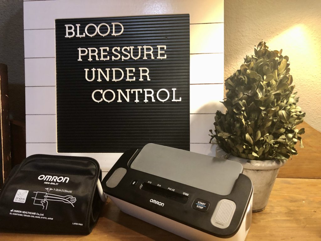 OMRON Blood Pressure Readings on over 50 Feeling 40