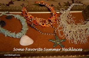 Summer Necklaces on Over 50 Feeling 40