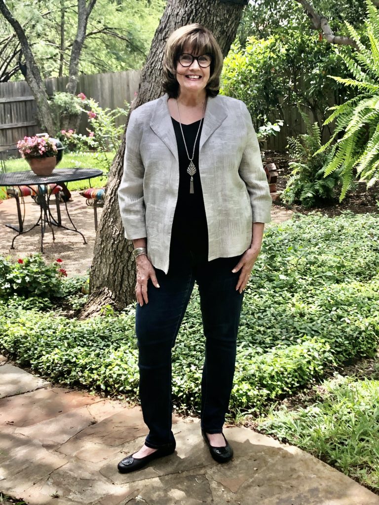 Eileen Fisher Casual Chic on Over 50 Feeling 40