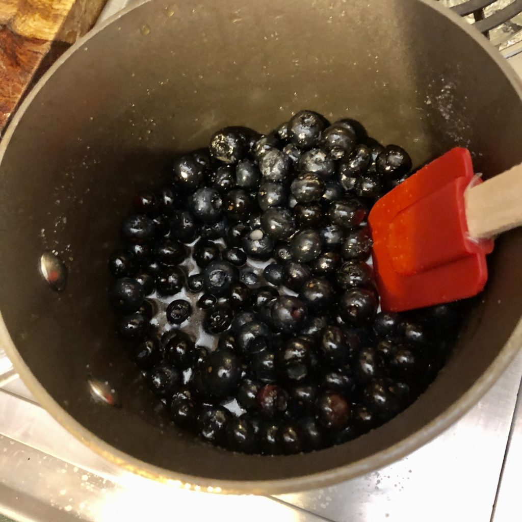 DIY Blueberry Syrup on over 50 Feeling 40