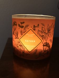 Bath and Bodyworks Candles on Over 50 Feeling 40