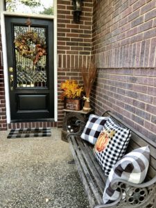 Pamela Lutrell's Autumn Porch