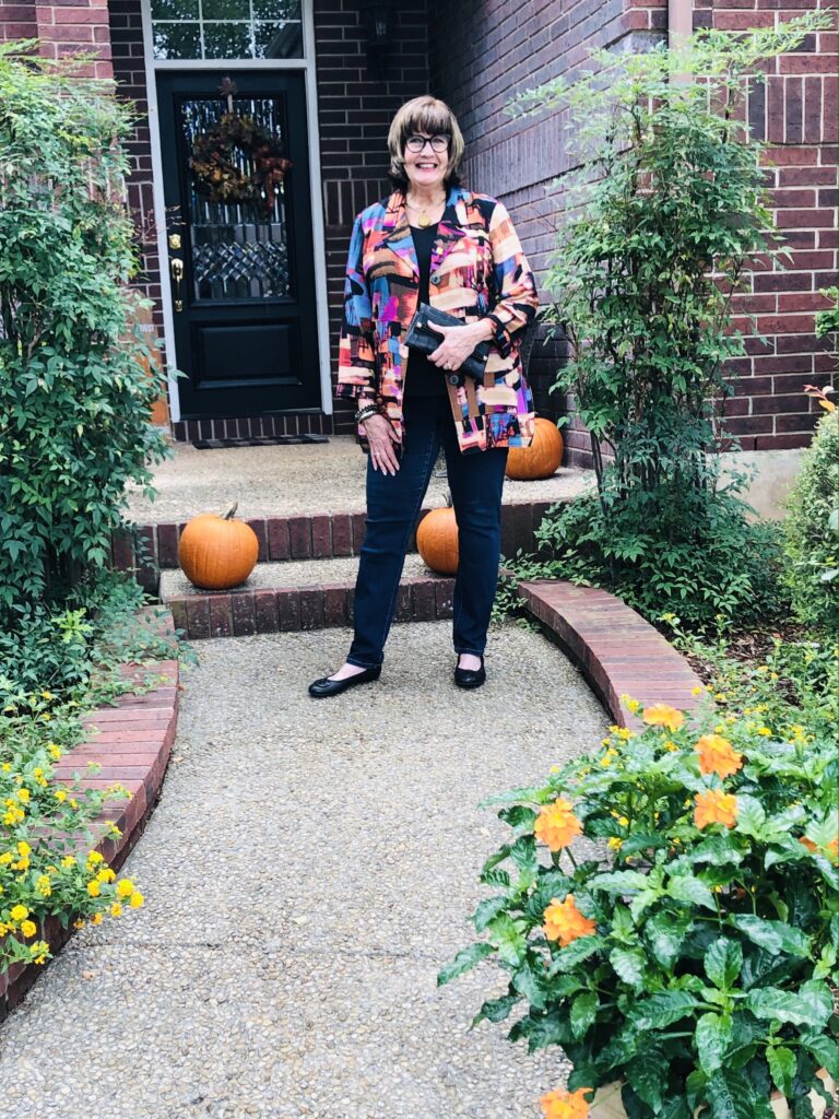 How I style an artisan jacket for fall