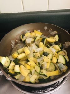 Squash Dish with lemon butter on Over 50 Feeling 40