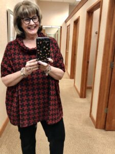 Pamela Lutrell with a casual relaxed week at Dillards