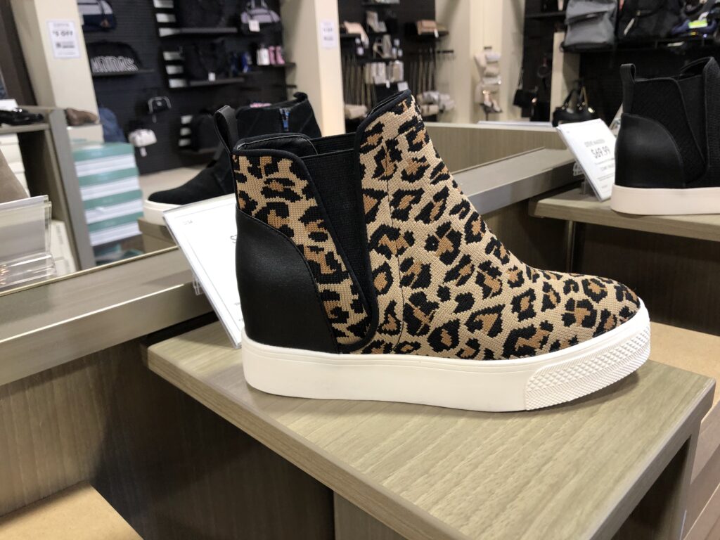 Leopard Print Booties from DSW on Over 50 Feeling 40