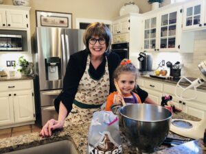 Pamela Lutrell with secrets for cooking with kids