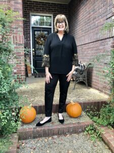 Chico's Tops on Over 50 Feeling 40 with Pamela Lutrell