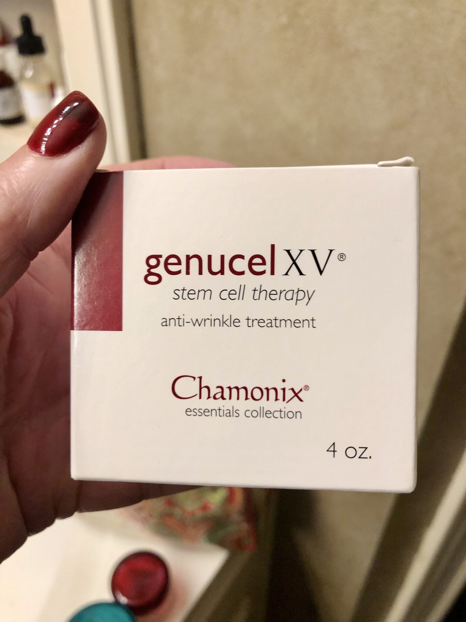 Pamela Lutrell uses Genucel XV twice a day