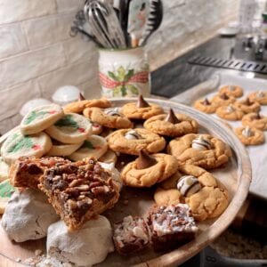 Pamela Lutrell and Christmas Cookies