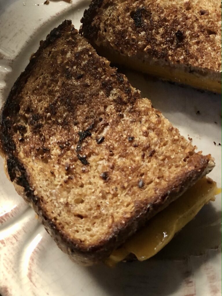 Grilled Cheese Recipe on Over 50 Feeling 40
