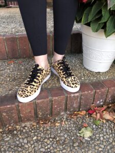 Joan Oloff Equality Leopard Sneakers