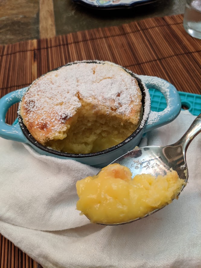 Lemon souffle for a month of love