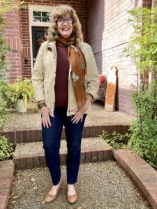 Fall preparations with Talbots jacket #3