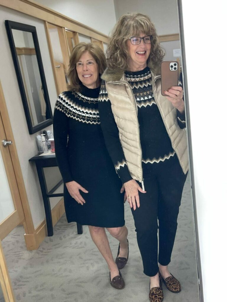 Holiday fun at Talbots with Leigh & Me