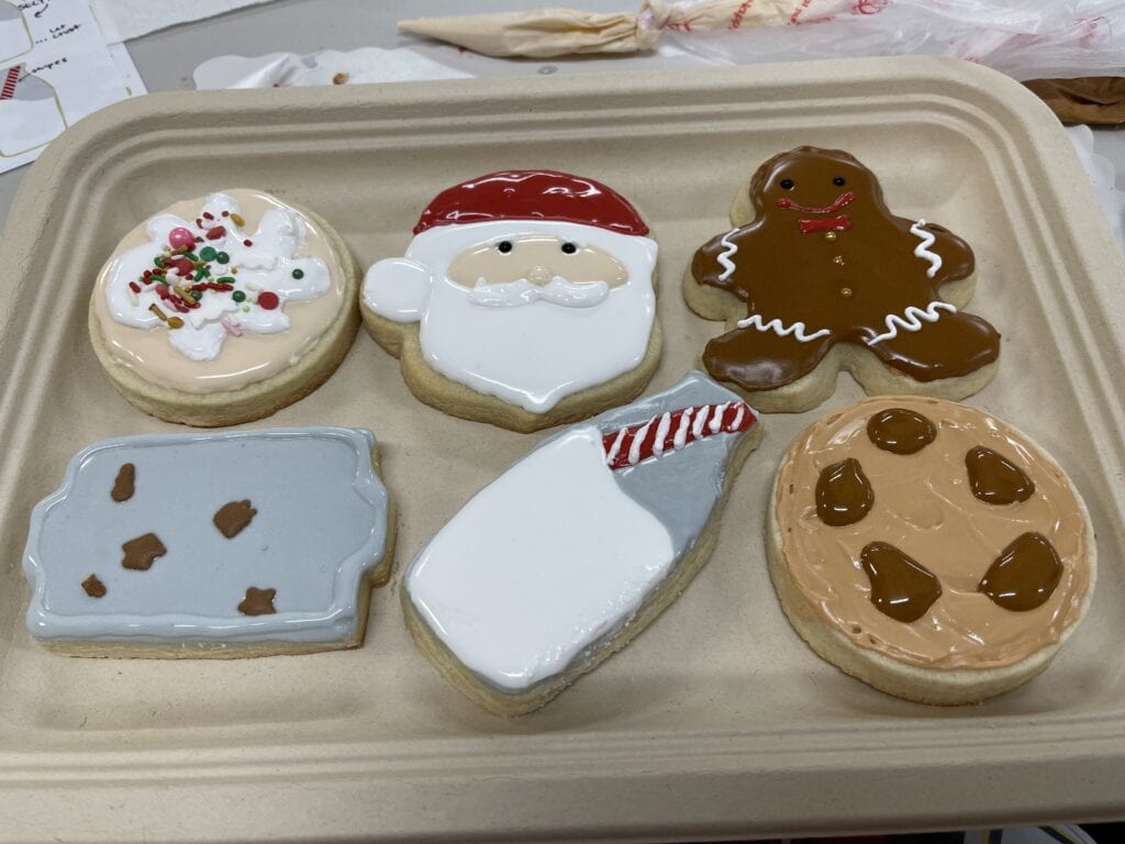 decorate cookies