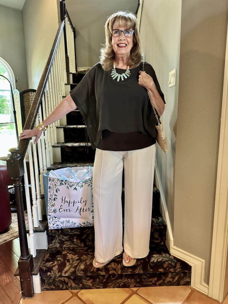 Eileen Fisher wide leg pants for all occasions