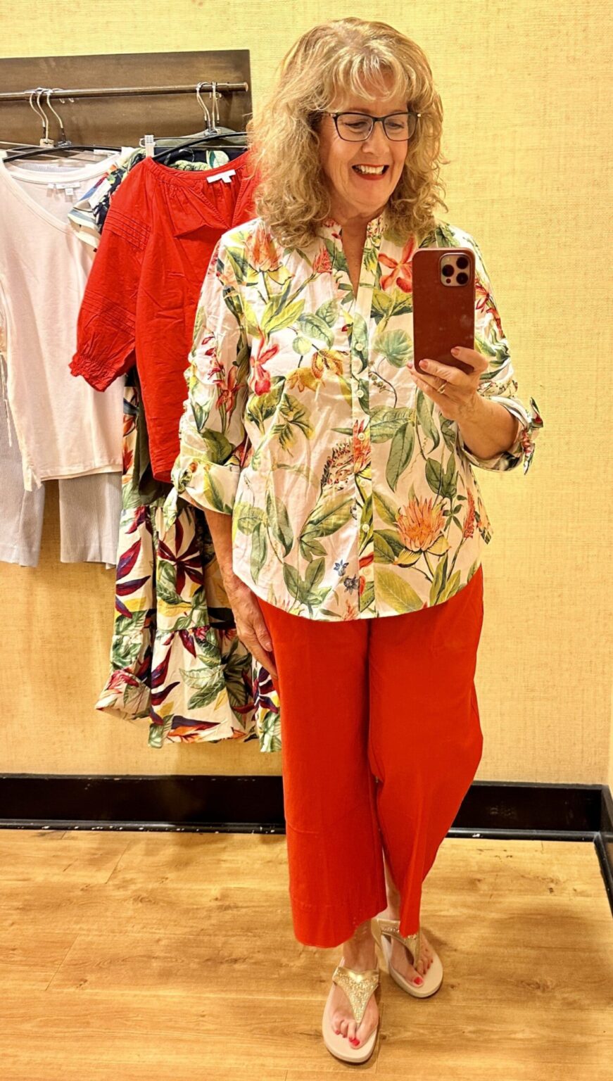 Chico’s tropical styles for summer | Over 50 Feeling 40